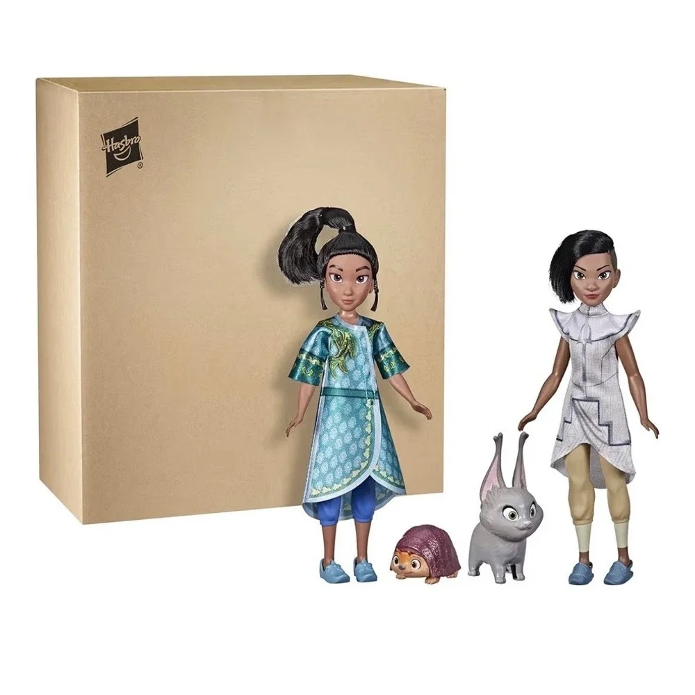 Disney Raya and the Last Dragon Raya and Namaari Doll Set with Tuk Tuk New‎ NIB